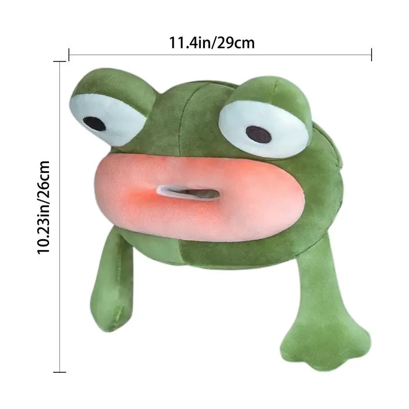 Милая автомобильная коробка для салфеток милая мультяшная губы-сосиски