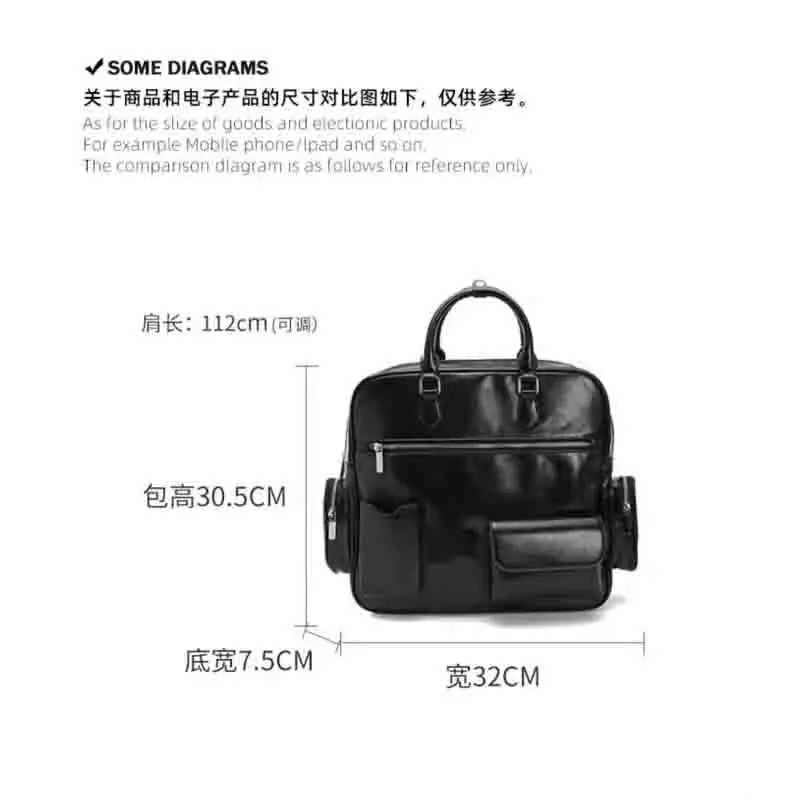 Роскошный черный дорожный рюкзак большой объем из искусственной кожи 2024 сумка с