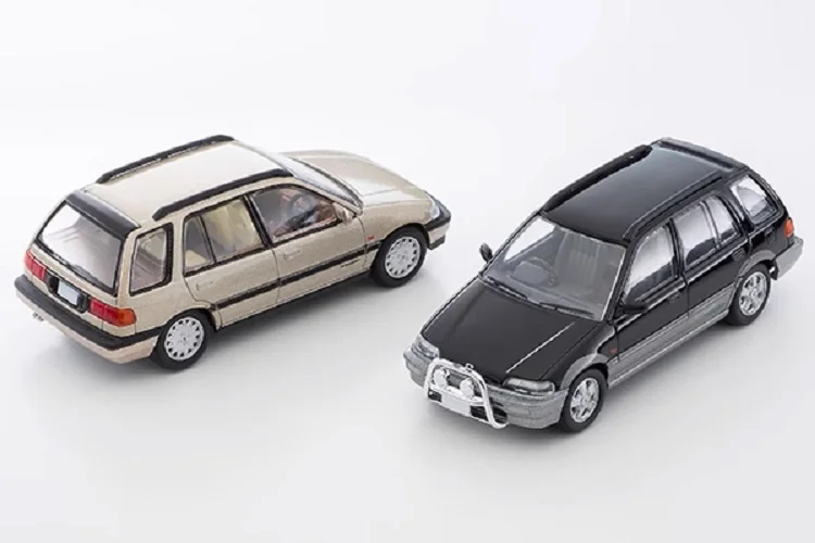 

Модель автомобиля Tomytec TLV 1:64 Honda Civic, черный, серый/56i, бежевый