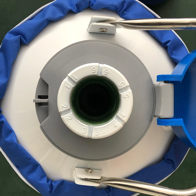 Резервуар под давлением объемом 10 литров для жидкого азота