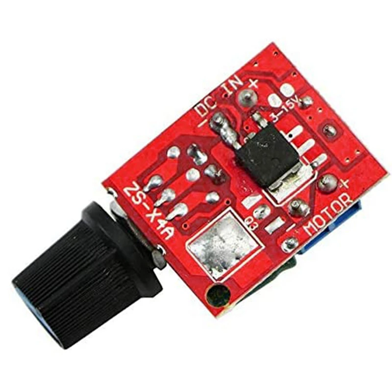 5 шт. мини-двигатель постоянного тока ШИМ-контроллер скорости 3 В-35 В