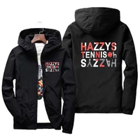 2022 zipper jacket men spring autumn brand jacket hazzys men black bomber casual mens hooded jacket plus sizes 5xl 6xl 7xl