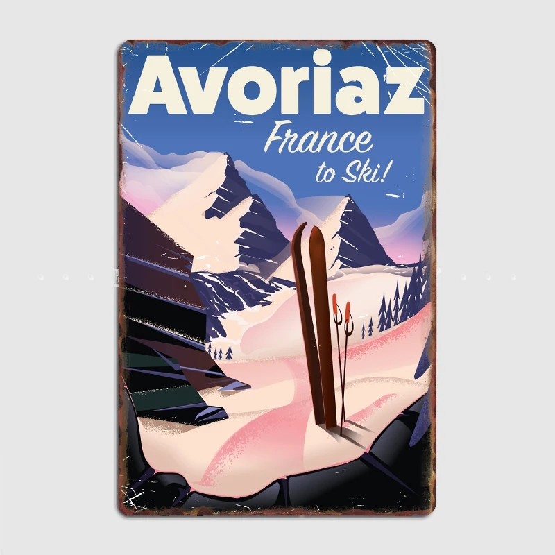 Avoriaz, French Ski travel poster Metal Sign Wall Mural Kitchen Design Wall Decor Tin Sign Poster
Avoriaz, French Ski travel poster Metal Sign Wall Mural Kitchen Design Wall Decor Tin Sign Poster