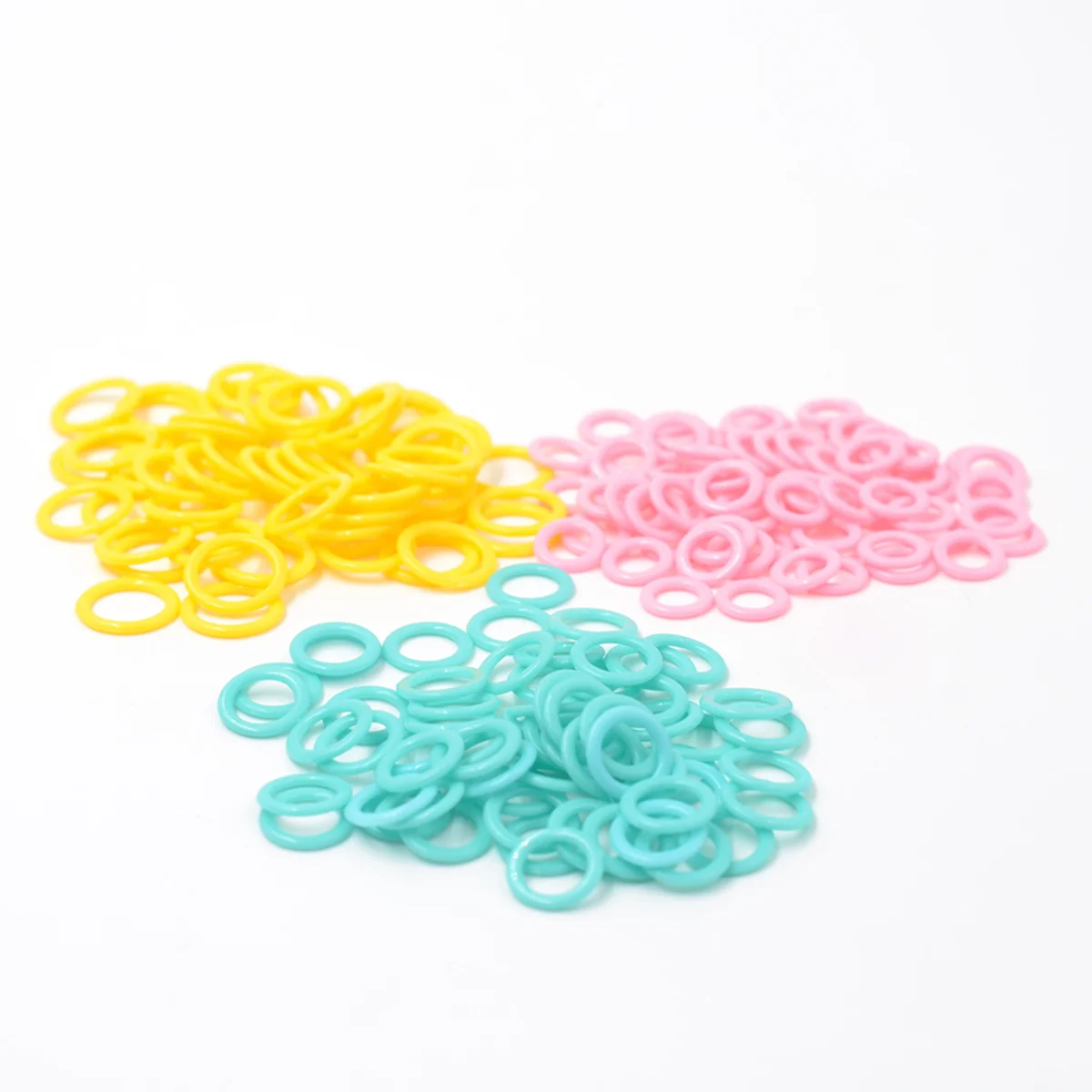 

Markers Knitting Marker Crochetrings Lockingringknit Diy Clip Needleyarn Lock Anti Assorted Accessorie Tool Crocheting Round