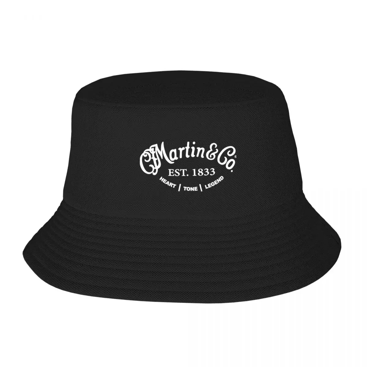 

Guitar 1833 Martin Bucket Hat Spring Picnic Headwear Merch Fishing Hats for Outdoor Woman Bob Packable