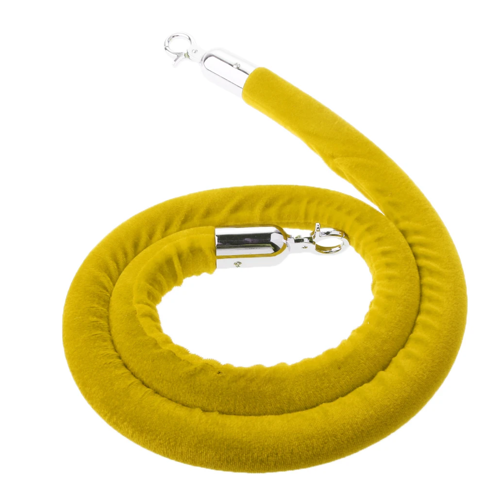 

Crowd Control Wire Barrier Rope Crowd Control Rope 1PC 60 Inches Displays Red/yellow/green/ Black/blue Velvet Cord