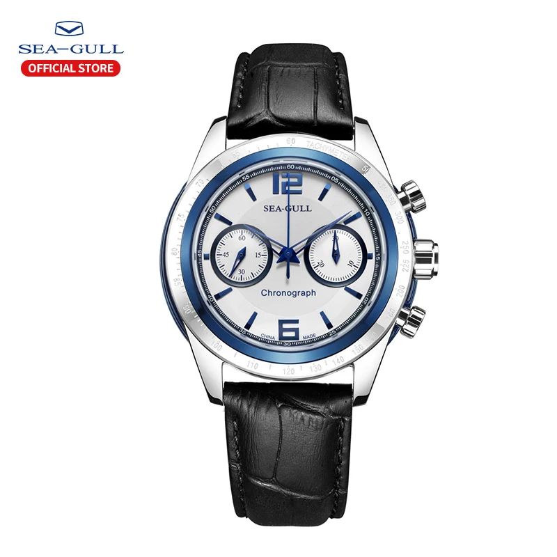 Мужские механические часы Seagull 2022 с ручным управлением многофункциональный