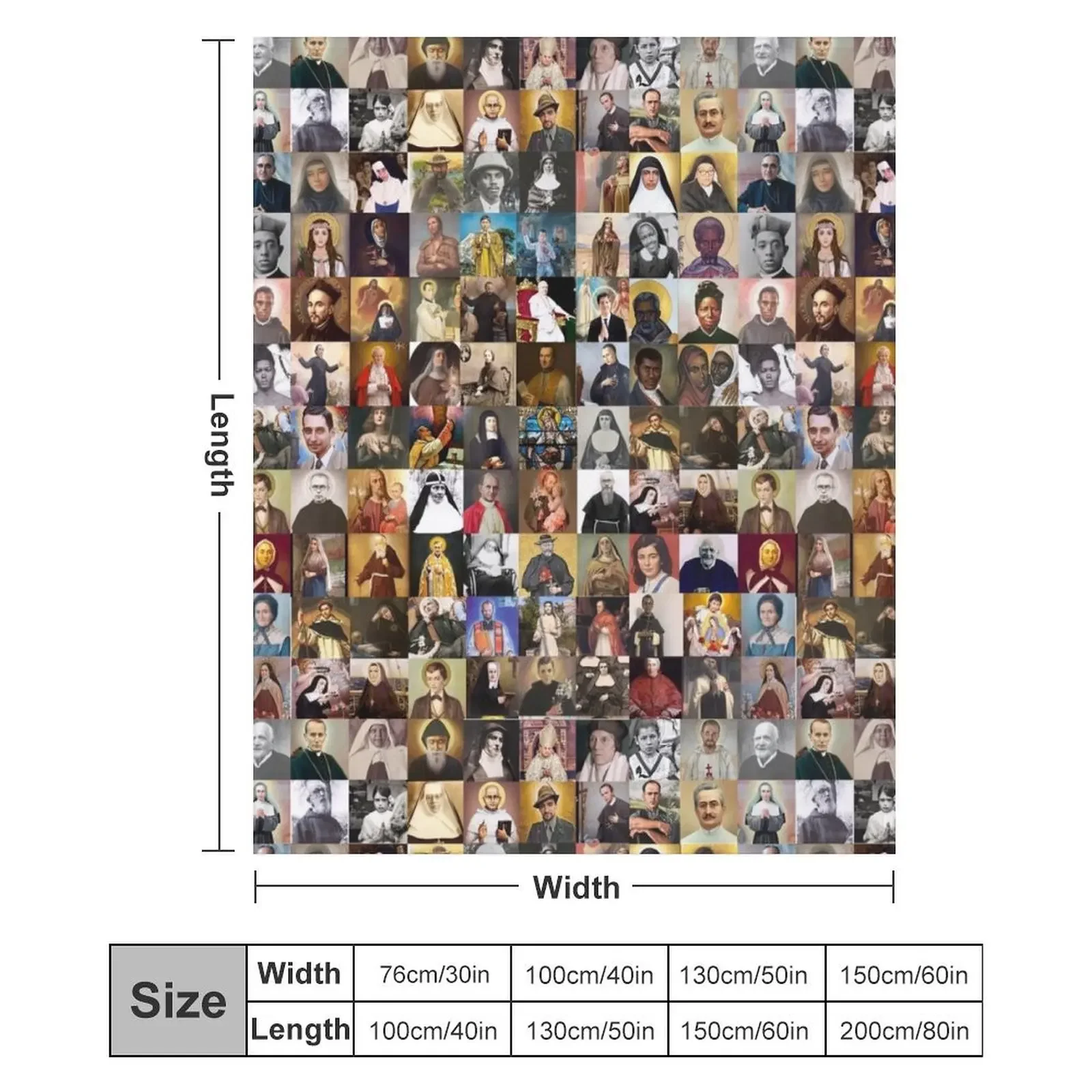 Плед Saints плюш