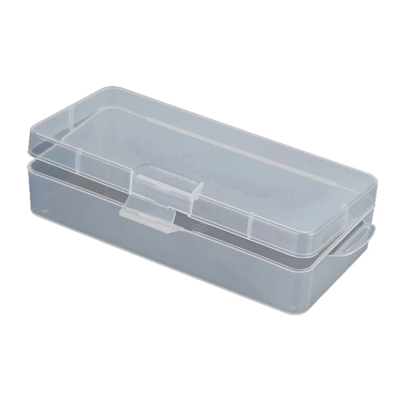 

Rectangle Tool Case Parts Accessory Organize Storage Screw Sample Transparent Box E501