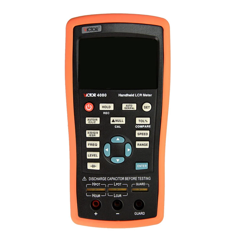 

Handheld 100khz LCR Tester USB Portable VC4080 LCR Meter