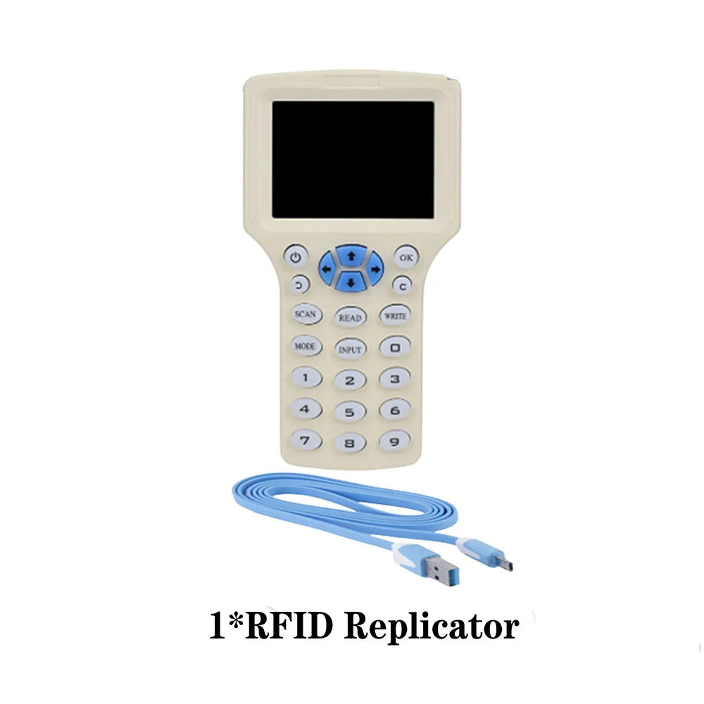

10-частотный RFID T5577 Ручной Дубликатор Инструмент Для Копирования Смарт-чипа ID IC Устройство Считывания Карт Контроля Дос...