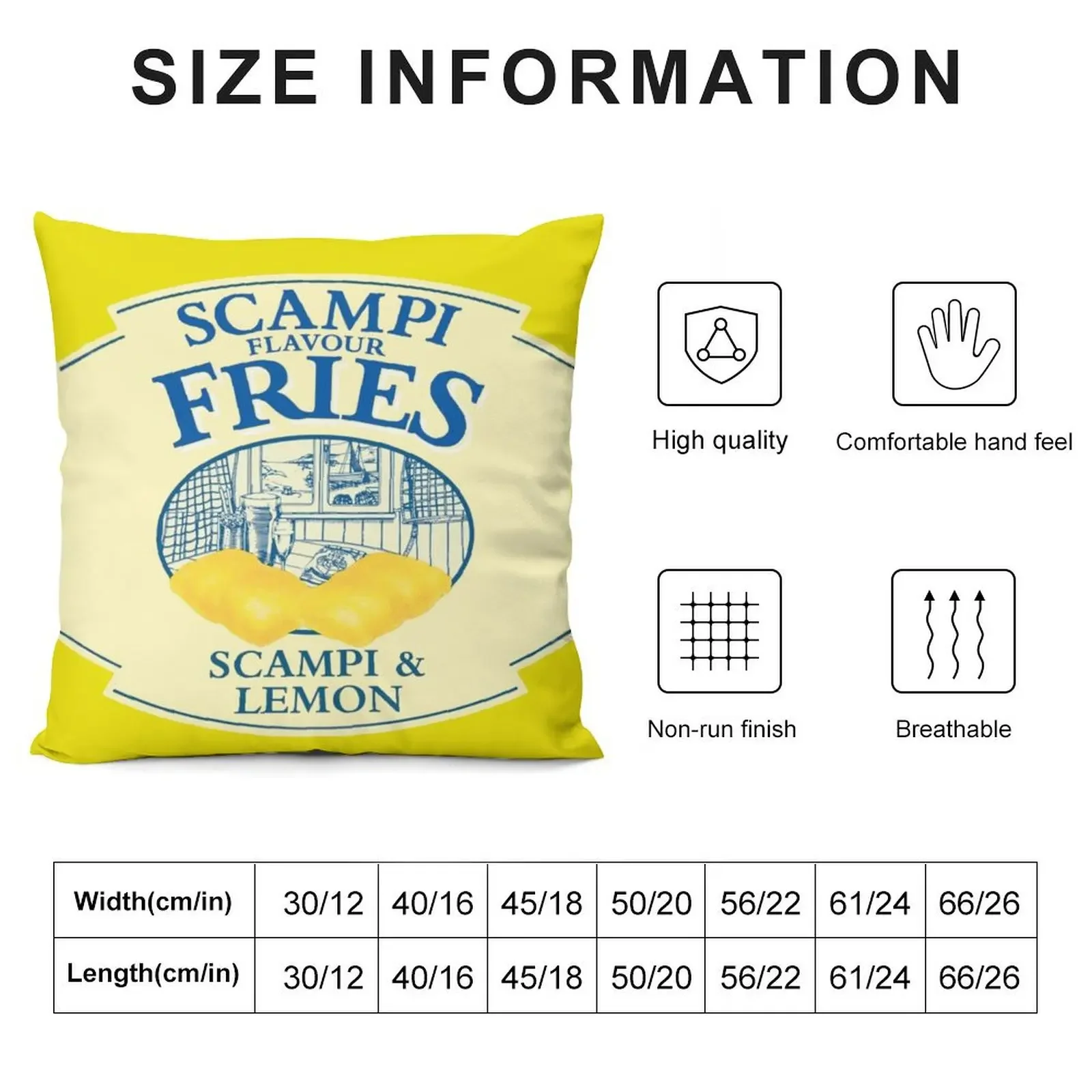 Декоративная подушка Scampi Fries роскошная наволочка чехол для подушки комплект