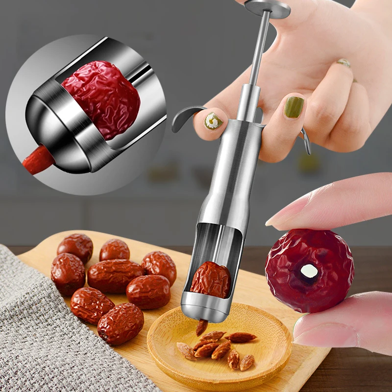 

Бытовой котел для нарезки Красной Джубы, из нержавеющей стали 304, бытовой котел для вишни, кухонные гаджеты, домашние гаджеты, инструменты дл...