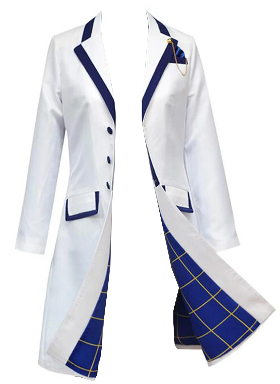 

Костюм для косплея из аниме «Судьба/прототип», мужская и женская униформа, пальто, белый плащ на Хэллоуин