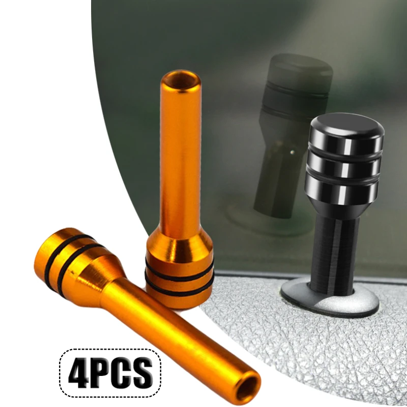 

5colors Alloy Car Security Door Lock Pins Screw Knob for Car Truck Auto Interior Decoration Accessories Car Parts