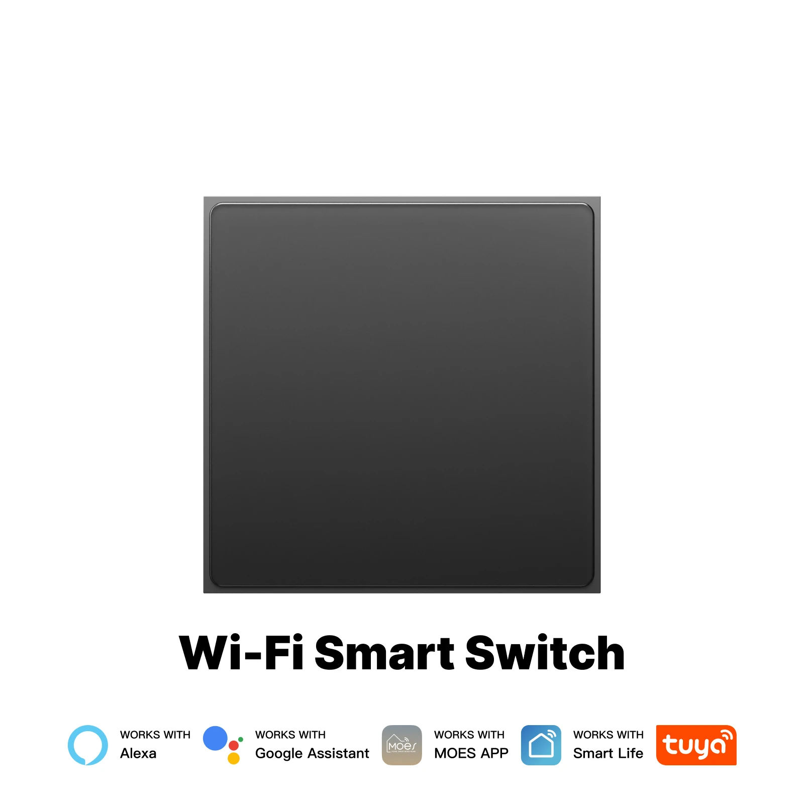 

MOES Tuya WiFi Smart Star Feather Switch EU Air Touch с нейтральным светом Scene 2in1 APP Дистанционное управление Поддержка Alexa Google Home