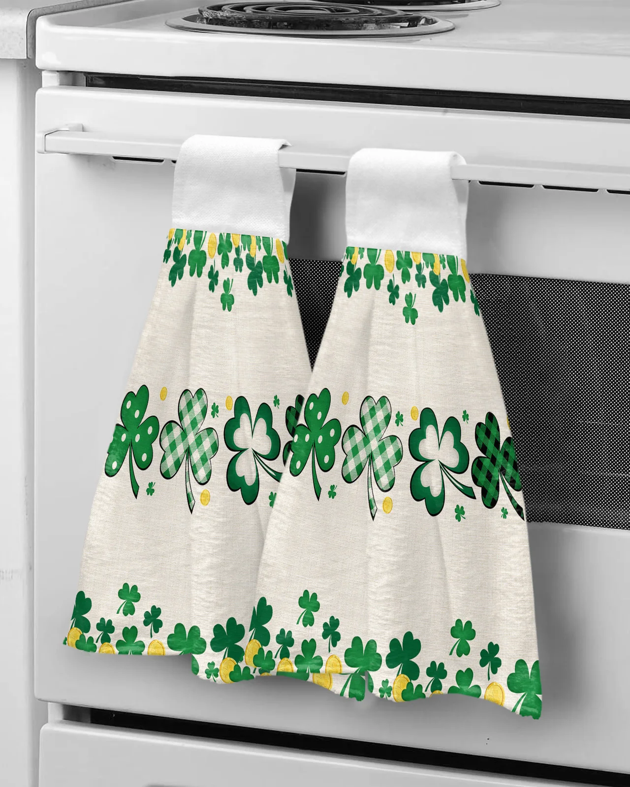 

Женское впитывающее полотенце St. Patrick'S Day, в виде клевера