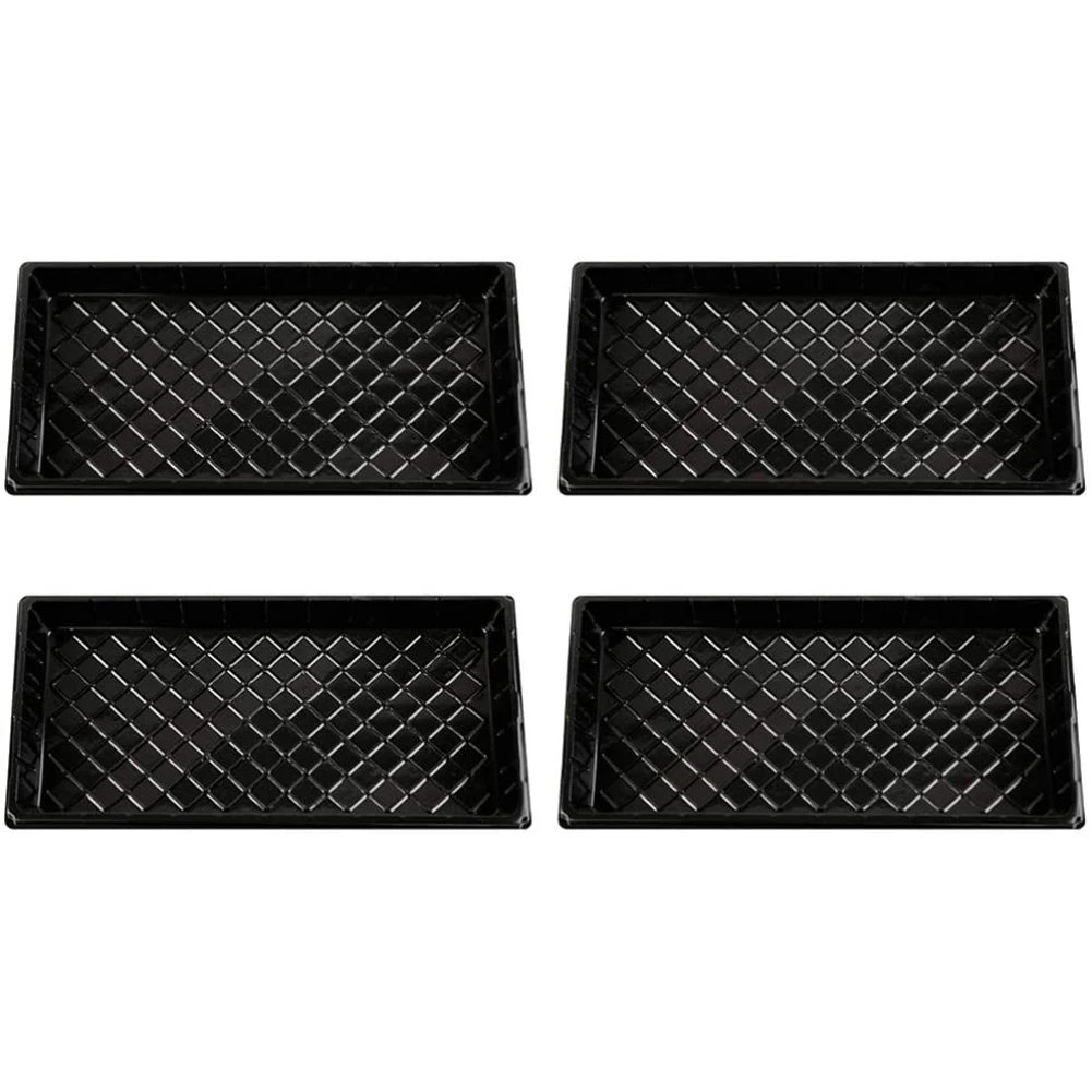 

4Pcs Trays Seedling Starter Tray Humidity Adjustable Plant Starter Kit Greenhouse Grow Trays for Seeds Growing Starting