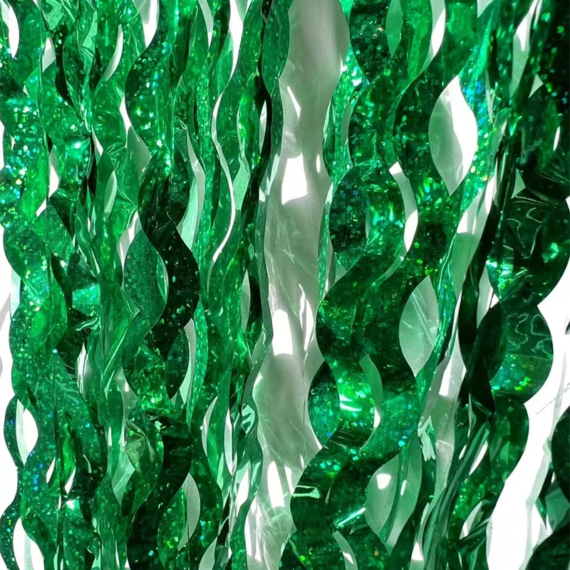 Лазерная занавеска с бахромой 1 м * 2