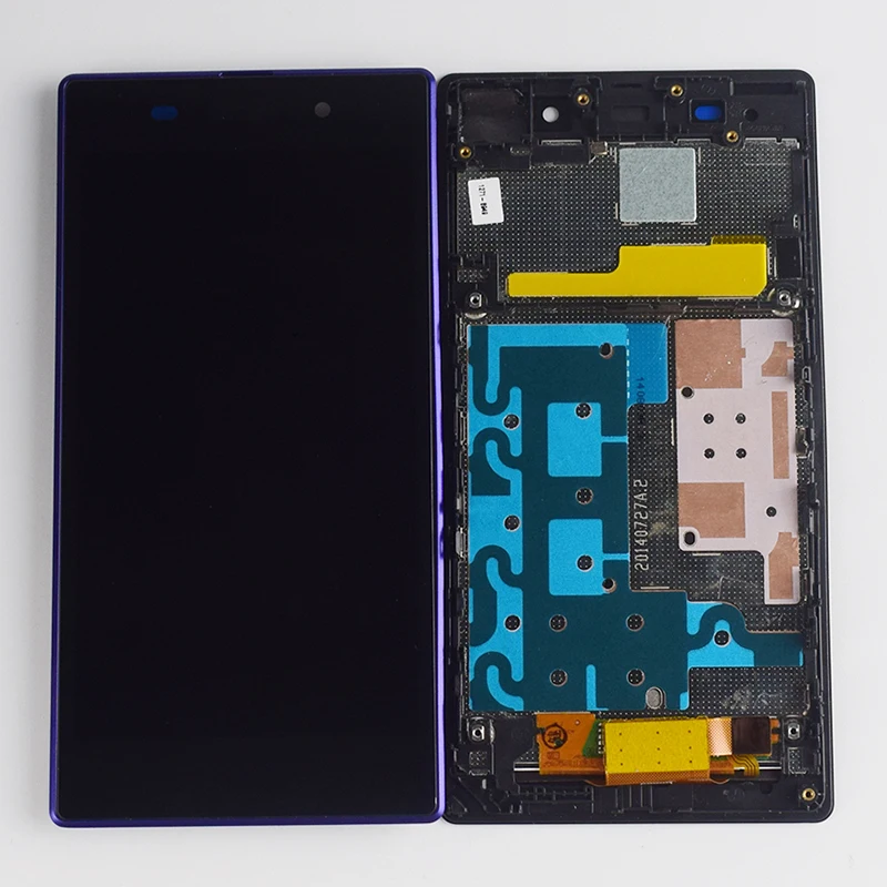 

ЖК-дисплей для Sony Xperia Z1 L39 L39H C6902 C6903 Z1, сенсорный экран с дигитайзером, сенсорная панель в сборе, рамка