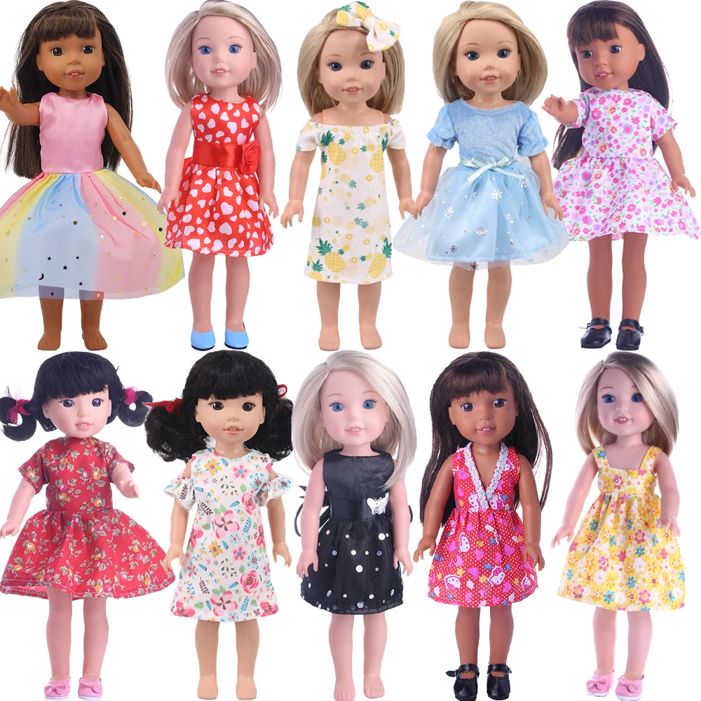 Doll Dress New Fashion Popular Elements For 14.5 Inch Wellie