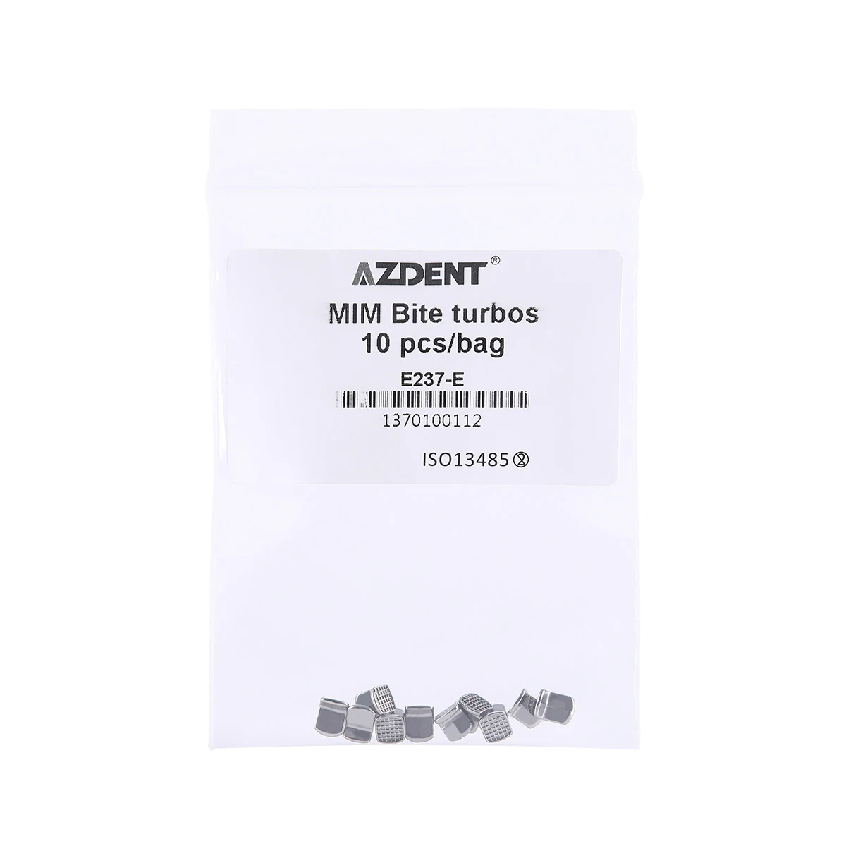 Ортодонтические одноразовые металлические/керамические 10 шт