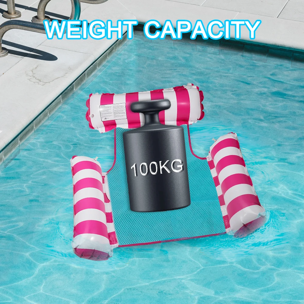 Надувной водный стул из ПВХ летние плавающие Матрасы для бассейна кровать |