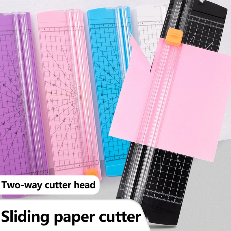 A4 Precision Paper Photo Trimmers Cutters Guillotine With Pull-out Ruler For Photo Labels Paper Cutting Tool Durable Hot Sale 1X