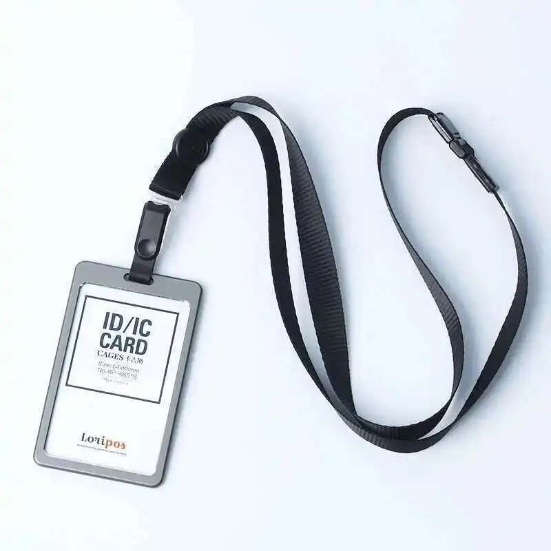 Металлический держатель бейджа Loripos 6851S