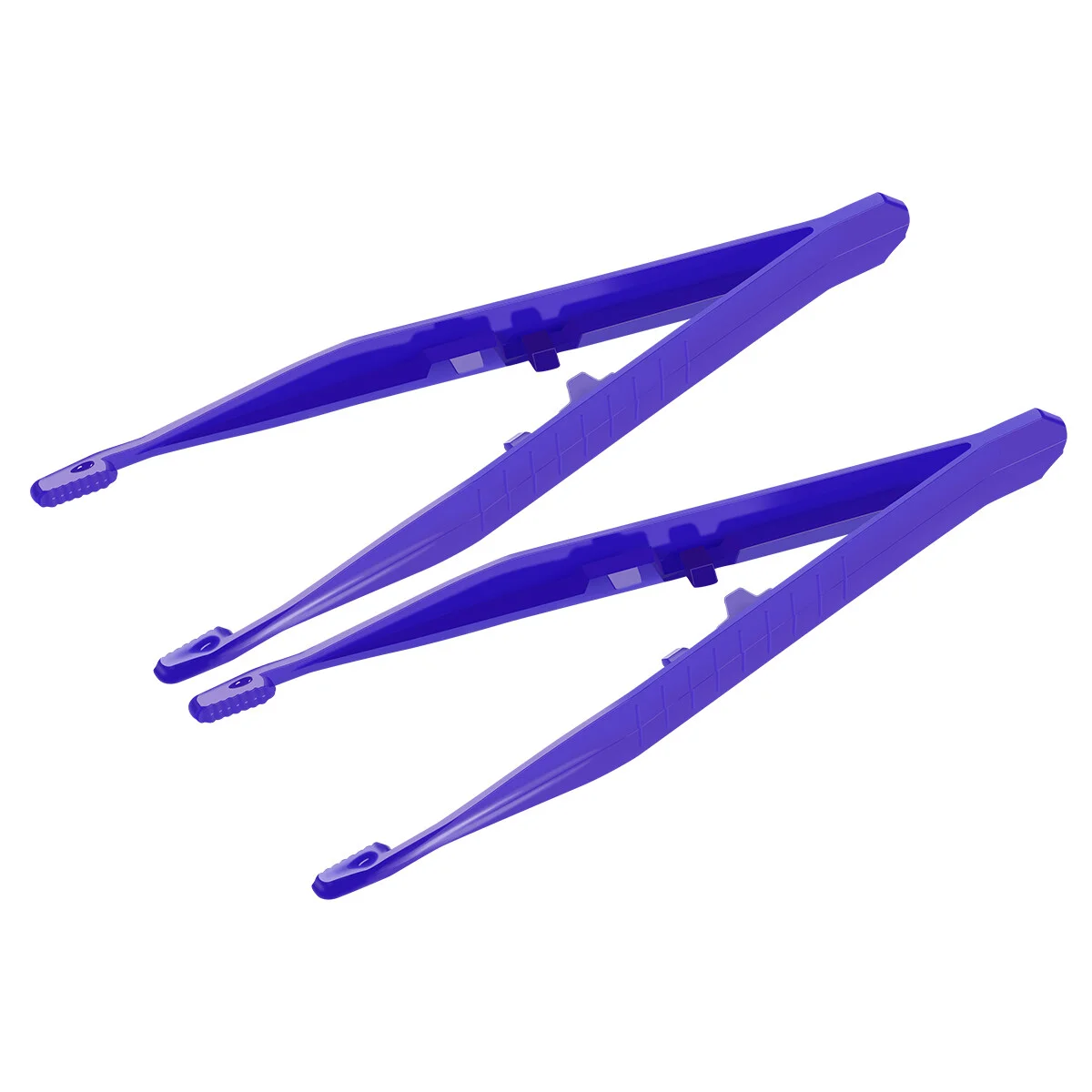 

Healifty 20pcs Precision Tweezers Beads Tweezers Plastic Craft Tweezers Jewelry Repair Making Tool (Blue)