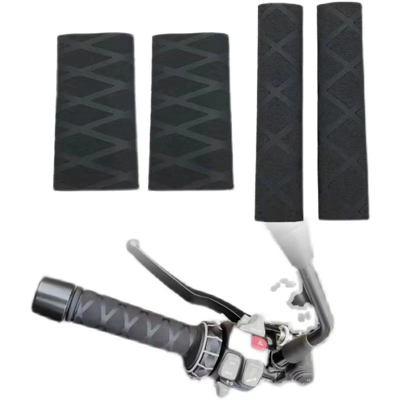 

Motorcycle Universal Modified Heat Shrinkable Anti-skid Handle Cover Grip Cover Anti-skid Rubber