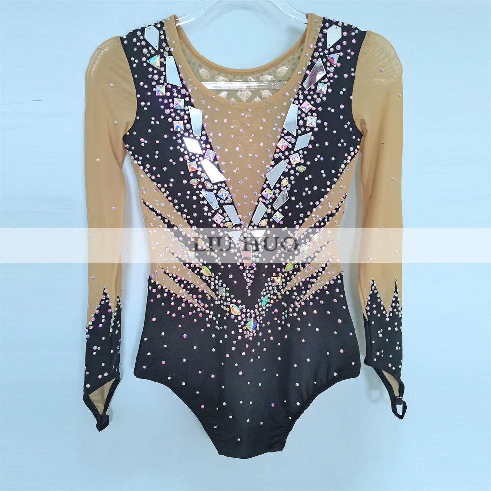 Трико LIUHUO для ритмической гимнастики индивидуальный костюм взрослых женщин и