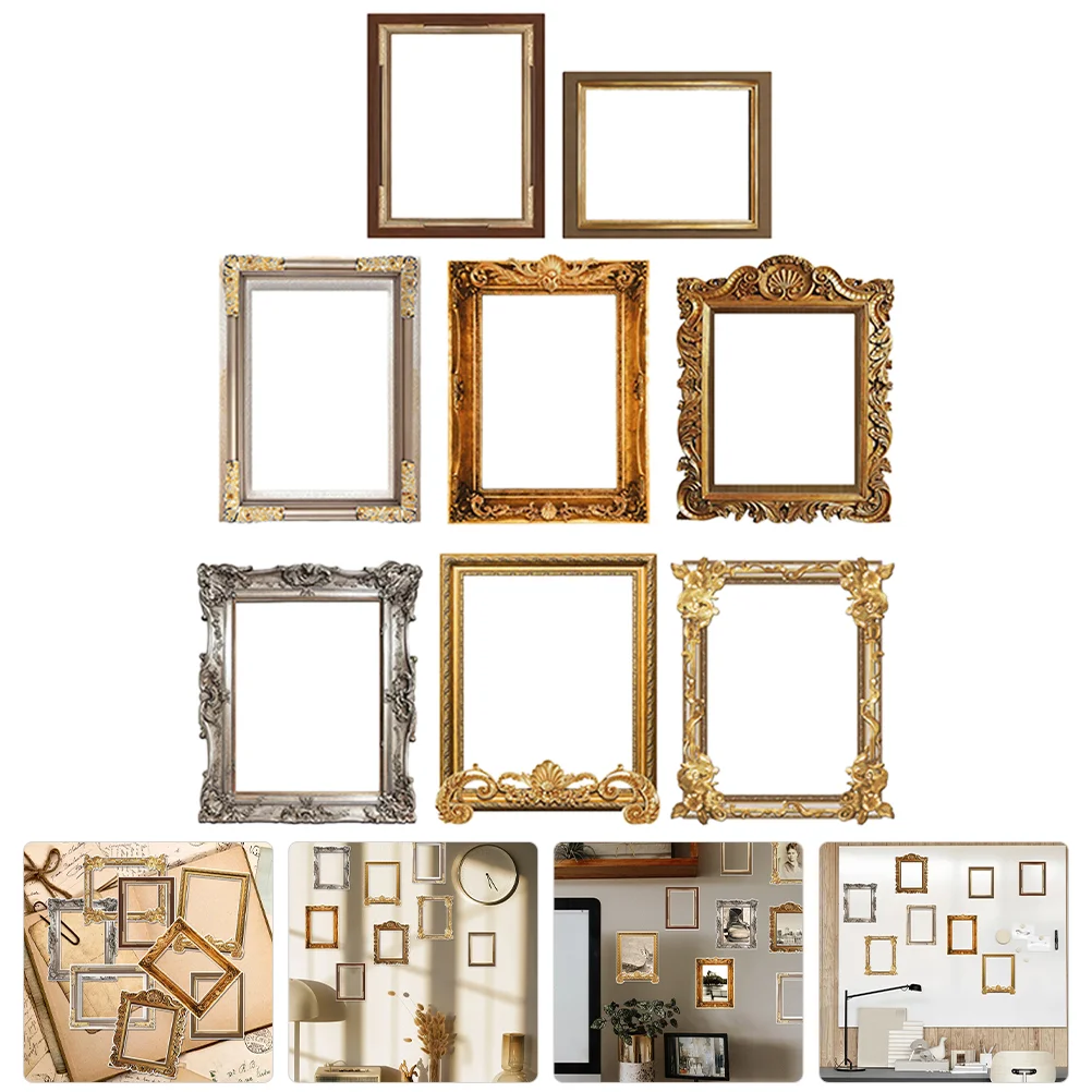 8 шт. фоторамка наклейки на стену коллаж тему и плакат изображение для стен
