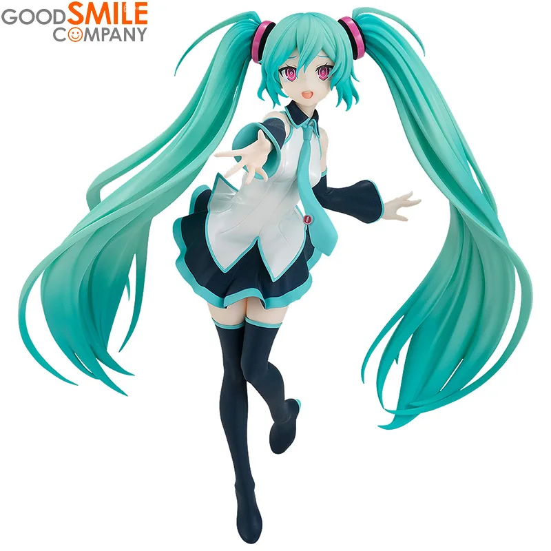 

In Stock Original GOOD SMILE GSC POP UP PARADE Hatsune Miku VOCALOID Ver. L Anime Figure Model Collecile Action Toys Gifts