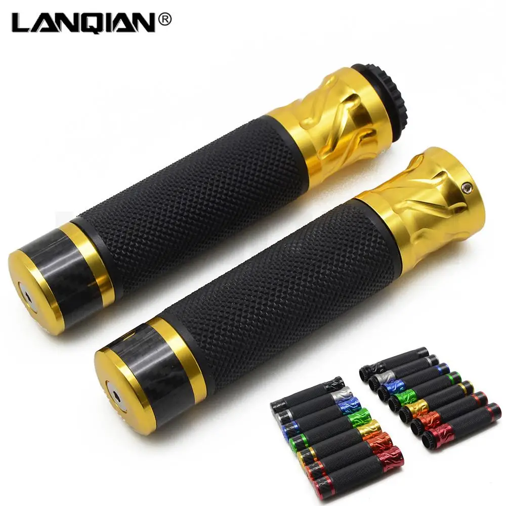 

CNC Universal 7/8'' 22MM Motorcycle Handle bar Caps Handlebar Grips For KAWASAKI ZX12R ZX6R ZX636R Z900 Z650 Z800 H2R ZX 12R 6R