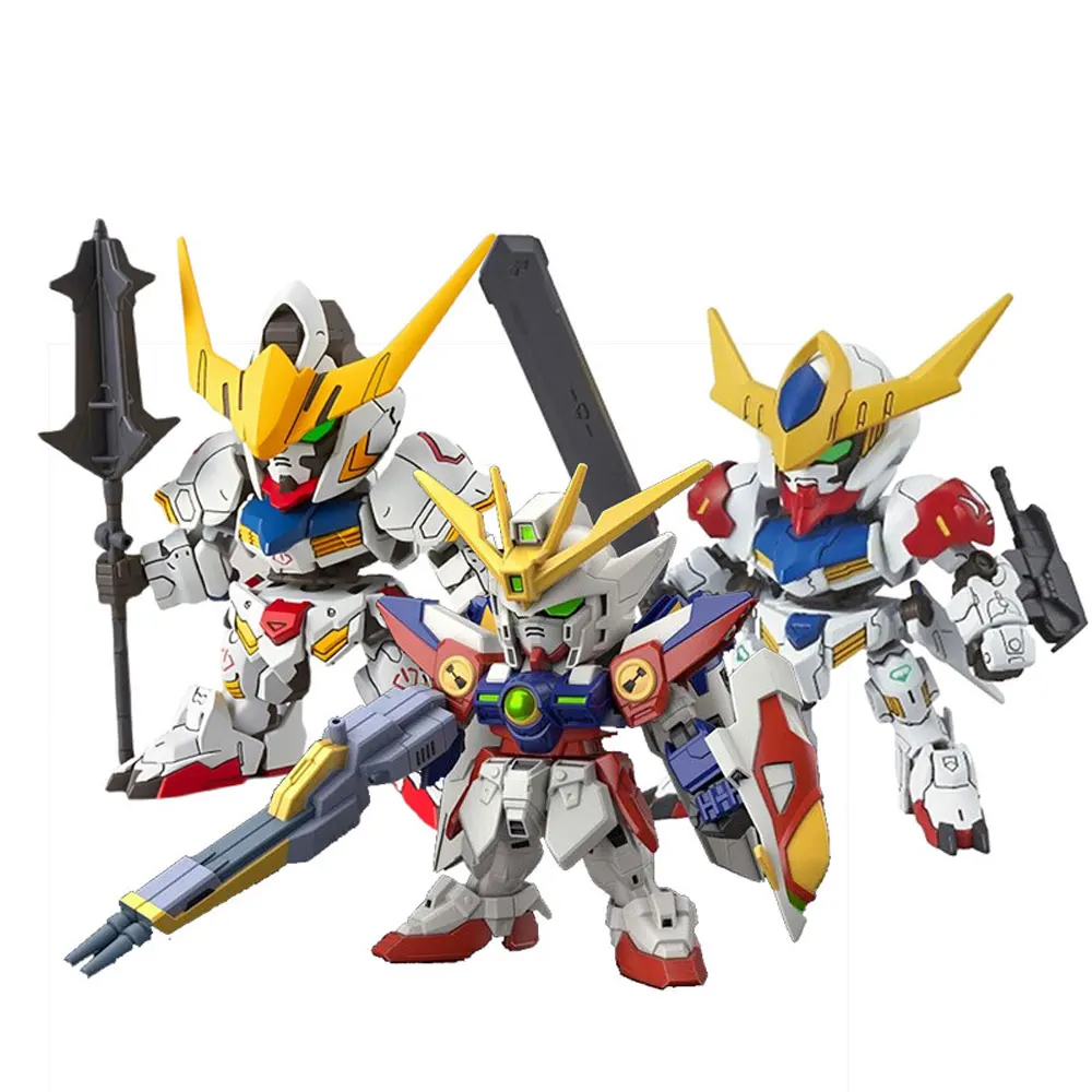 Фото Коллекционные фигурки и модели Bandai Hobby - Gundam, Mobile Suit Gundam Seed Barbatos Warrior BB Senshi C.E. Набор моделей «Битвы Судьбы» №3