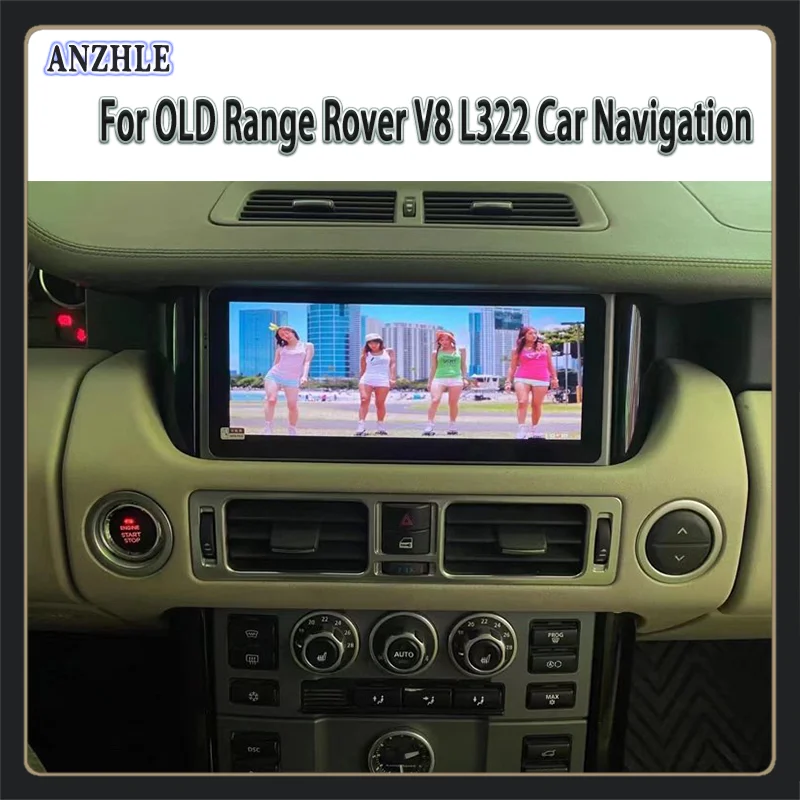 

10.25"Android 11 For Range Rover V8 L322 2002-2012 Car Multimedia Player GPS Navigated Car Carplay Auto 4 * 4 Information