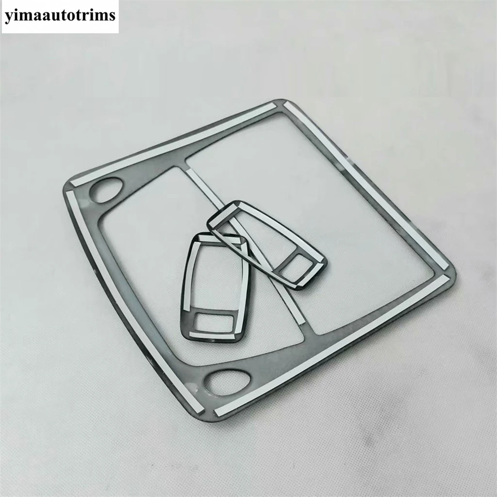 Передние и задние лампы для чтения на крыше декоративная рамка накладка из