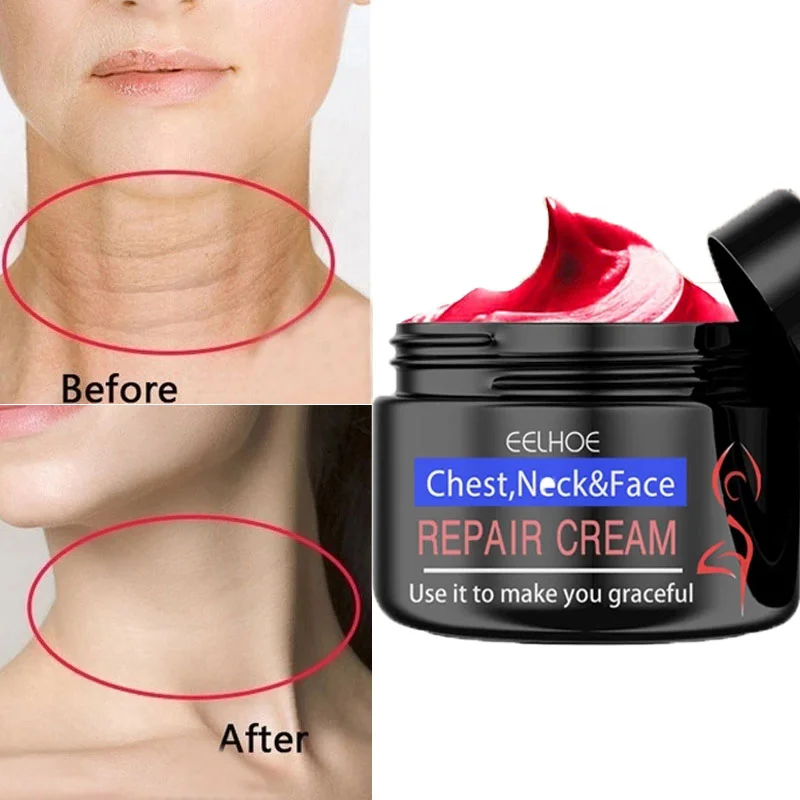 

Neck Cream Skin Care Anti Wrinkle Tightening Firming Antiaging Whitening Moisturizing Serum Lighten Face Neck Fine Lines Product