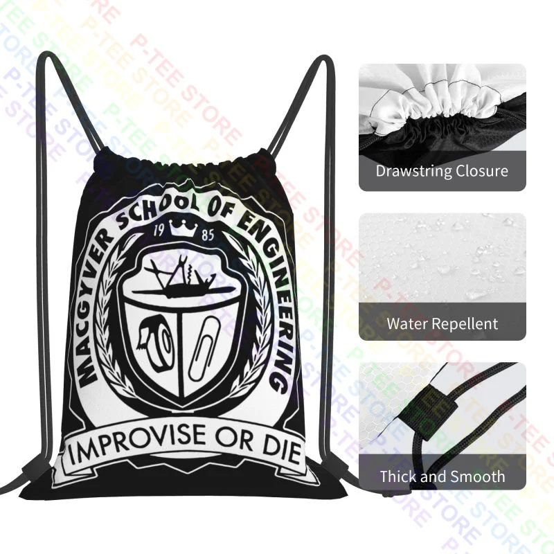 Macgyver школа инженерных импровизий или импровизированных шнурков сумки для