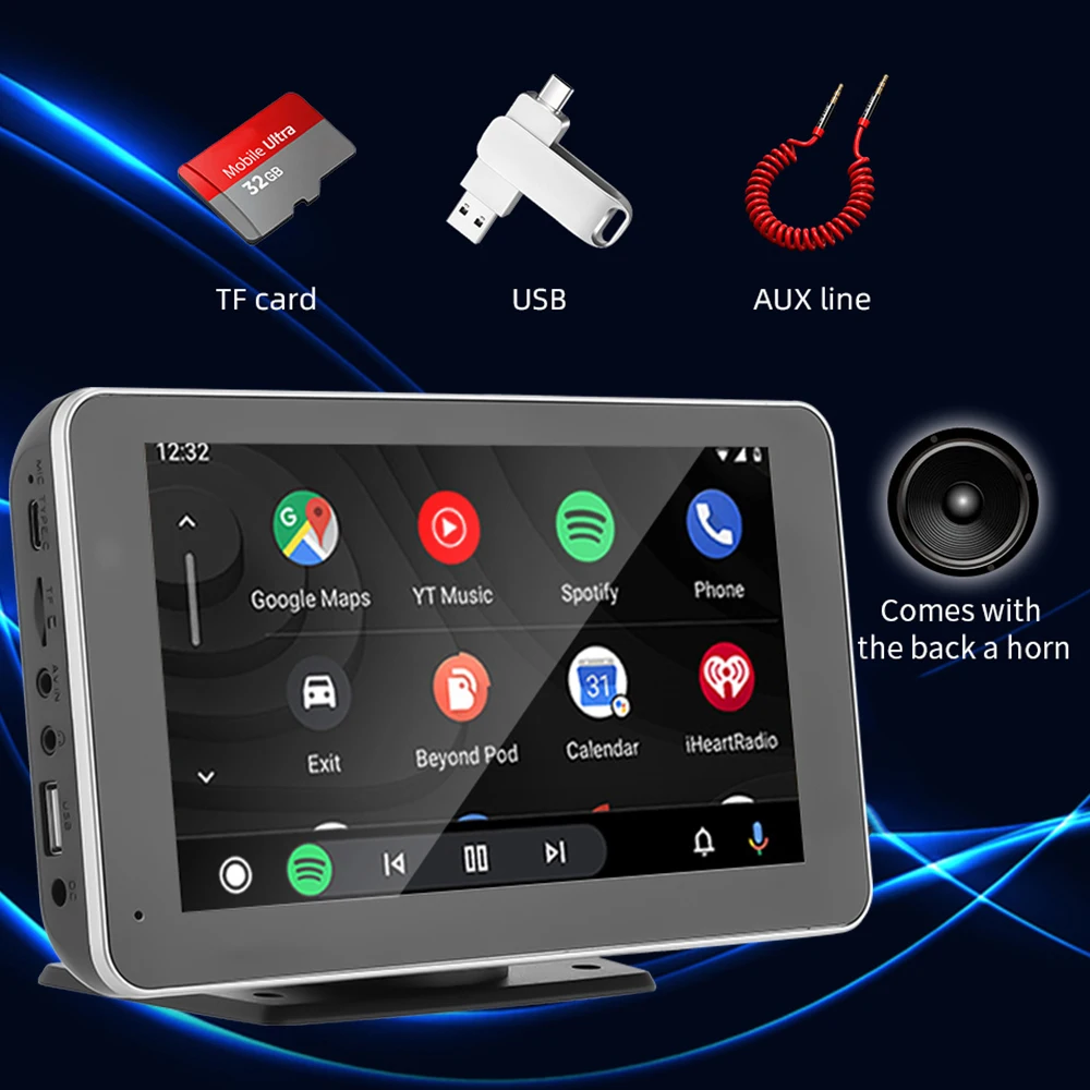 Портативный 7-дюймовый автомобильный mp5-плеер мультимедийный плеер Bluetooth