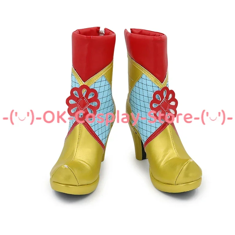 Обувь для косплея витая страна чудес серебристые туфли из искусственной кожи на