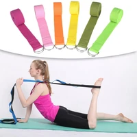 dropshippingyoga stretch strap flexibility sweat absorption accessory leg stretchers training belt for trainer