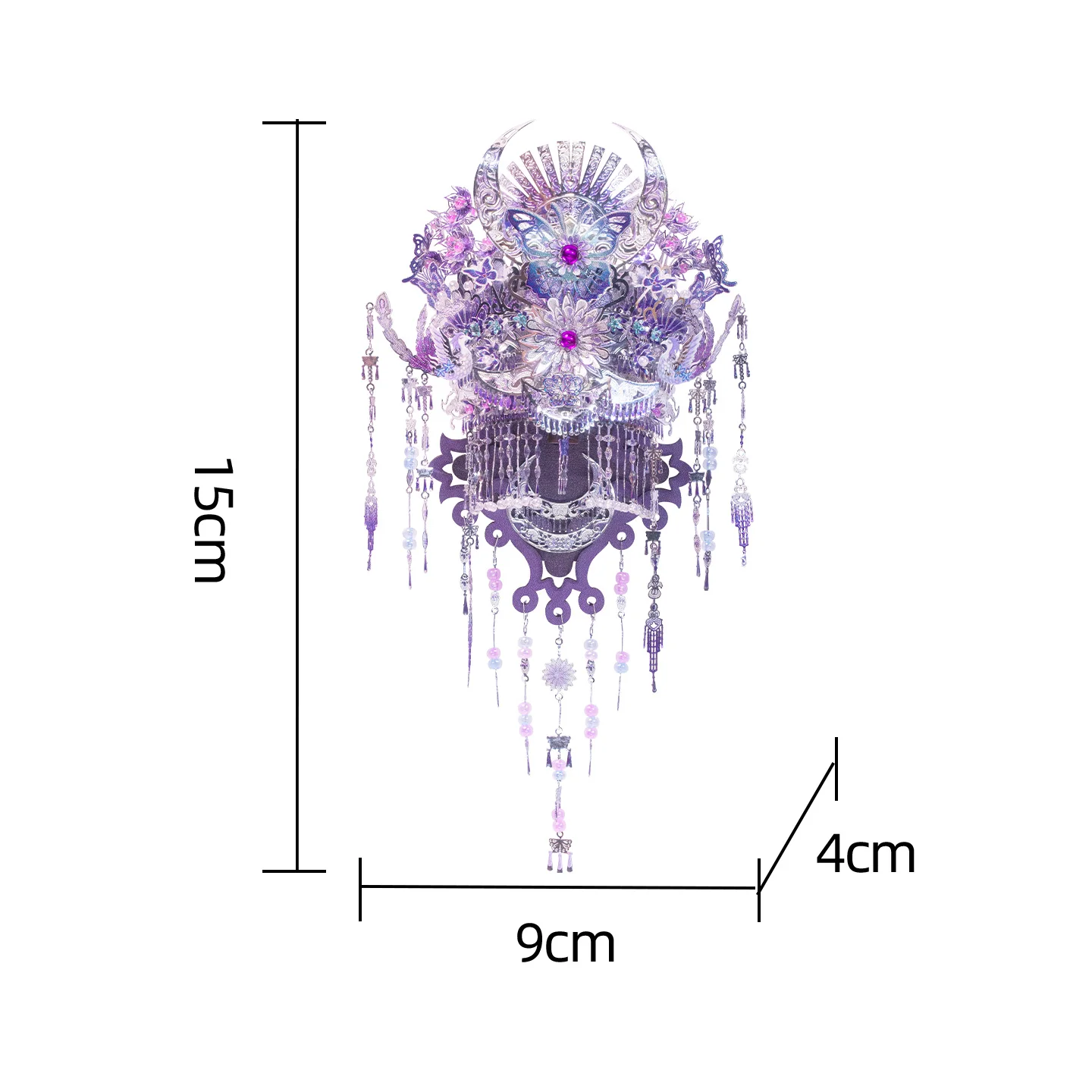 ARTYIMO Miaodie Silver Crown Fridge Magnet 3D Metal Puzzle DIY Assembly Kit, головоломка, украшение для стола, на Рождество и Хэллоуин (art.: 3920dc5cdca2f) - 3920dc5cdca2f