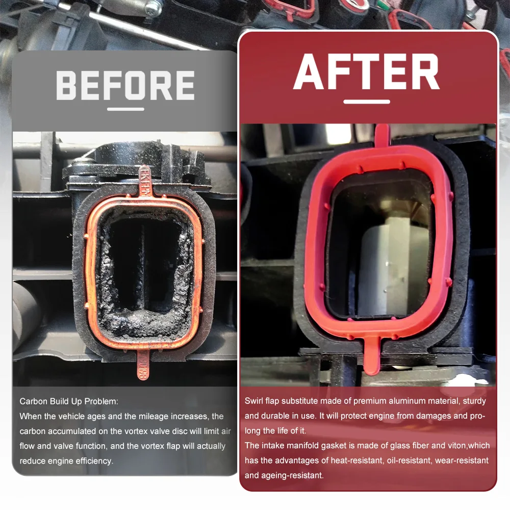 VR - 6 x 33 мм дизельные заготовки вихревой заслонки сменные пробки с прокладкой