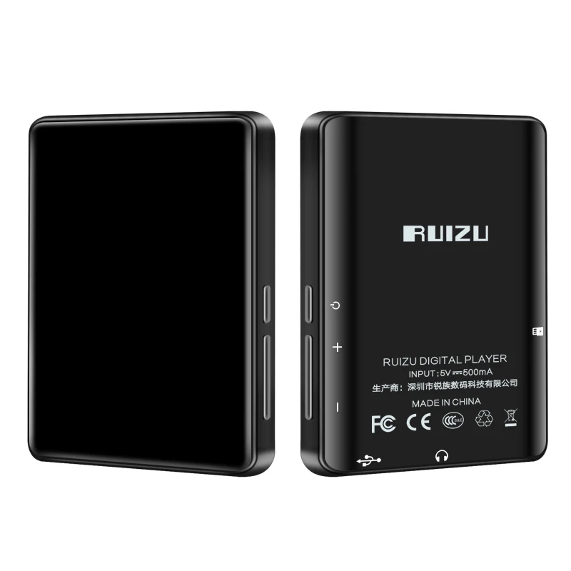 Металлический Bluetooth 5 0 MP4 плеер SHACK RUIZU M7 altoparlante встроенный schermo da 2 8 дюймов с