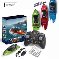 805 mini rc boat radio remote controlled one button shift low battery warning crash resistant waterproof rc speedboat model