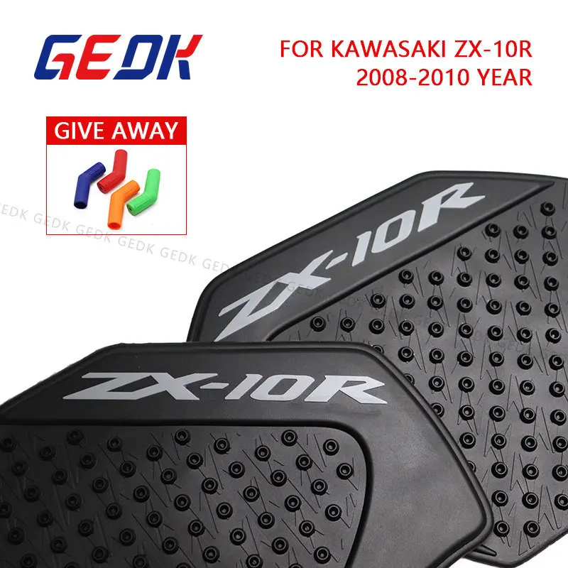 

Motorcycle Side Fuel Tank Decal For Kawasaki ZX-10R 2011-2016 Relieve Knee Fatigue Grip Anti-Slip Pad
