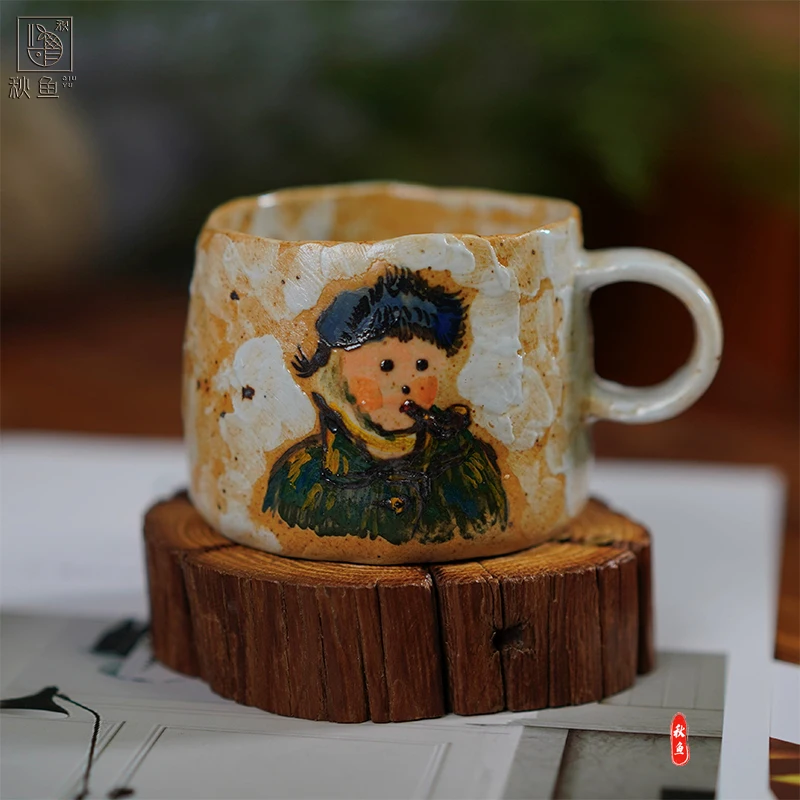 

Design Coffee Cup and Saucer Set Free Shipping Traditional Chinese Tea Coffee Cups Smoothie Tazas De Cafe Home Drinkware AB50BD