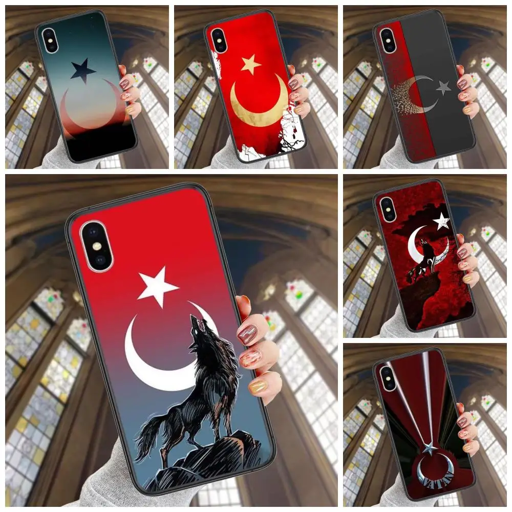 

Soft TPU New Style Unique Turkey Flag For Samsung S30 S22 S20 S21 S10 S10E 2020 FE Lite Plus Ultra 5G For Women